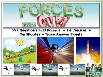 Forces Science Quiz