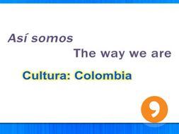 Así Somos - The Way We Are - Colombia Video Tutorial