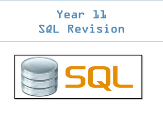 SQL Revision - GCSE