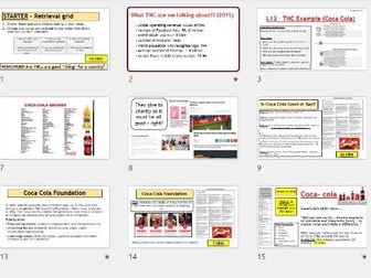 AQA Globalisation - L12 Coca-Cola Case Study (Lesson and Resources).