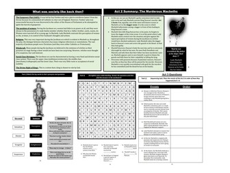 Macbeth GCSE Revision Guide & Workbook with Answers