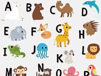 ABCD_Animals_Posters