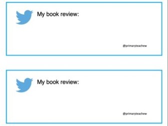 Tweet Sheet (Book Review)
