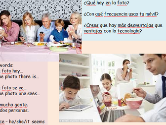 Revision GCSE Spanish Technology Writing and Speaking AQA