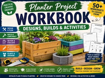 Planter Project Designs & Activities