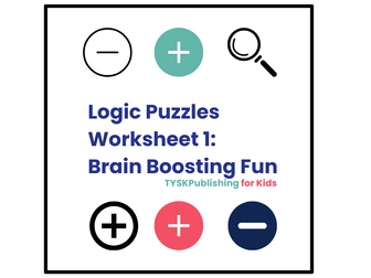 Logic Puzzles Worksheet 1: Brain-Boosting Fun