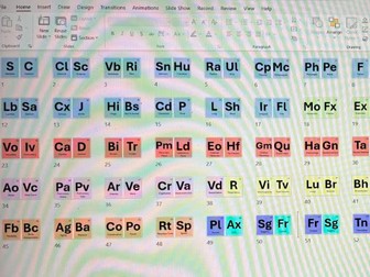 EDexcel GCSE PE Periodic Table