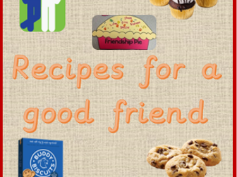 Mud kitchen  - friendship recipes
