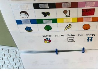 Personalised interactive work booklets.