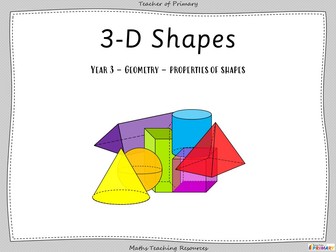 3-D Shapes - Year 3
