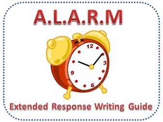 ALARM Extended Response Writing Guide