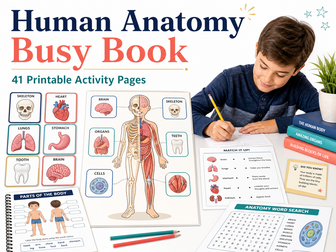 Human Anatomy Busy Book