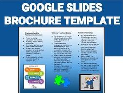 brochure template editable on google slides by rombop teaching