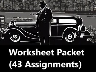 Five Families of New York Worksheet Packet (43 Assignments)