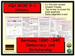 Germany Revision Guide 1890-1945 AQA 9-1 by PilgrimHistory - Teaching ...