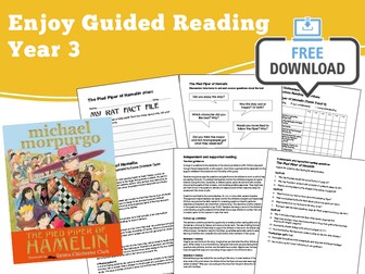 Guided Reading Notes: The Pied Piper of Hamelin — Year 3