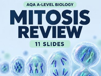 AQA A-Level Biology: Mitosis Revision & Exam Practice PowerPoint