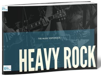1970s-80s Music-Heavy Rock-FULL LESSON-with Distance Learning