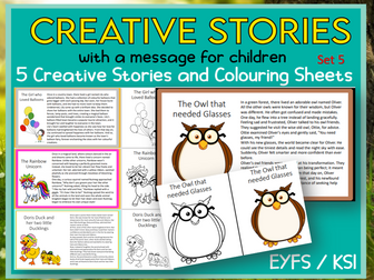 Creative Tales for readers/writers Set 5