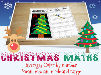 Christmas maths - Averages