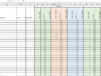 AQA Science mock database