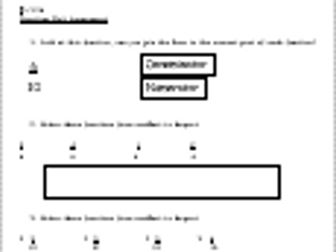 Fractions End of Topic Exit Assessment