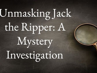 Jack the Ripper introduction lesson