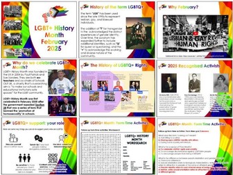 Assembly: LGBTQ+ History Month 2025 Activism and Social Change