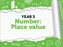 Year 3- Place Value- Week 1 - Counting in hundreds, representing 3 digit numbers.