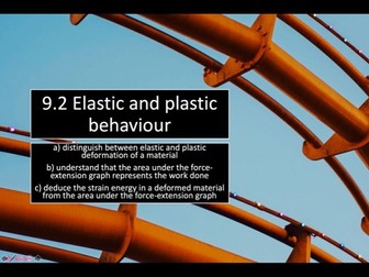 9.2 Young Modulus, Elastic and Plastic Behaviour