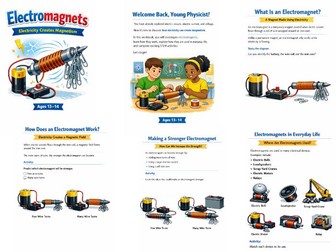 Electromagnets  KS3 Electricity Activities, Physics Worksheets & Printable PDF