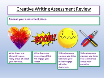 Creative Writing Assessment Review