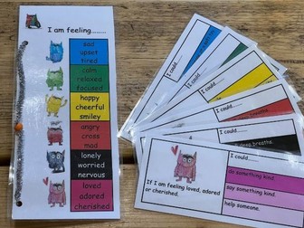 The Colour Monster Self Regulation Cards