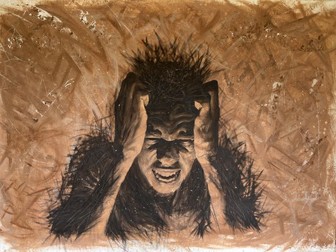 A level Art Portfolio Example - Expression and the Unconscious