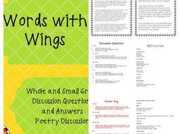 Words with Wings Discussion Questions and Answers