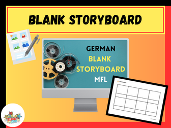 GERMAN Blank Storyboard