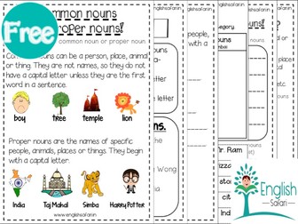 Proper Nouns Pack (sample)