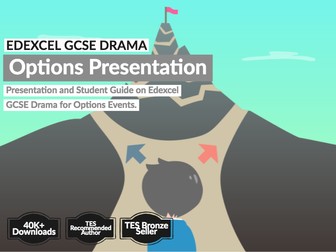Edexcel GCSE Drama Options Presentation and Student Guide