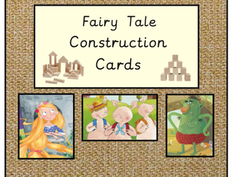 Fairy Tale Construction Cards