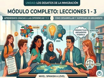 Aprendemos gracias a las diferencias- Package of 3 lessons