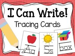 Alphabet and CVC Words Tracing Cards for Fine Motor Skills