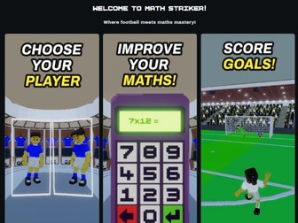 Math Striker resources