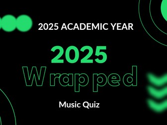 2025 Summer Music Quiz