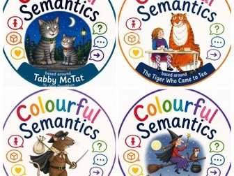 Colourful Semantics - BUNDLE - With words 2
