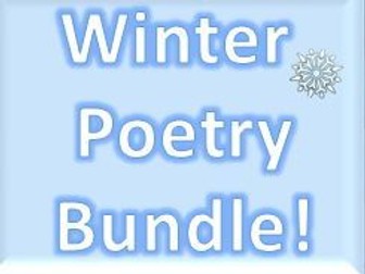 Winter Poetry Bundle