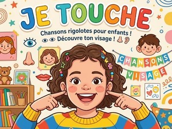 Primary French Song: Je touche (face)