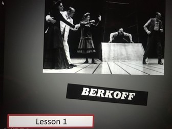 Berkoff Year 12 Practitioners