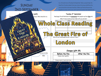 The Great Fire of London - Whole Class Reading