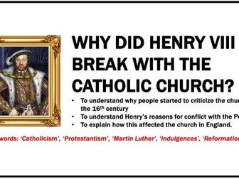 Henry VIII and the Church of England