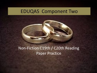 WJEC EDUQAS Component Two Reading Practice